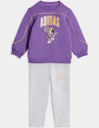 adidas Детски анцуг DISNEY в лилаво JZ3548