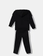 adidas Детски анцуг в черно JD6484