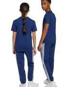adidas Детски спортен панталон в синьо с апликация JY0603