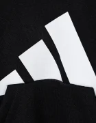 adidas Детски суичър в черно с качулка с принт JC9667