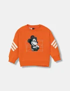 adidas Детски суичър x Disney в оранжево с десен JL9188