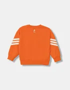 adidas Детски суичър x Disney в оранжево с десен JL9188