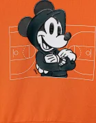 adidas Детски суичър x Disney в оранжево с десен JL9188