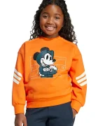 adidas Детски суичър x Disney в оранжево с десен JL9188
