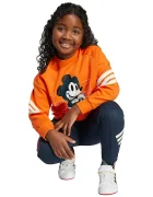 adidas Детски суичър x Disney в оранжево с десен JL9188