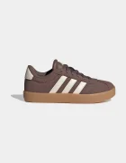 adidas Детски велурени маратонки VL COURT 3.0 в кафяво KJ1801