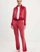 adidas Кадифен спортен екип Glam в червено KB8946