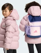 adidas капитонирано яке за деца розово KQ6191