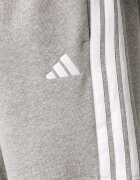 adidas къс панталон тип анцуг мъжки от памук Essentials сив със стандартна талия KY4179