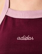 adidas къс топ дамски с памук Colorpop бордо KV6872