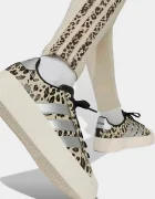 adidas клин за деца с памук бежов с висока талия KC7206