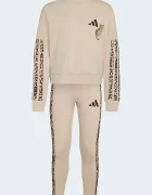 adidas комплект за деца с памук бежов KC7210