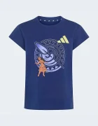 adidas комплект за деца с памук DISNEY тъмносин KG6134