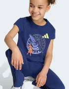 adidas комплект за деца с памук DISNEY тъмносин KG6134