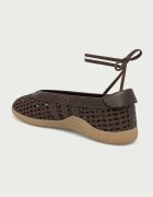 adidas Originals балеринки Taekwondo Mei Ballet кафяви HP3730