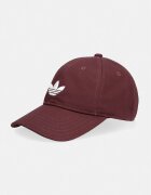 adidas Originals бейзболна шапка от памук Adicolor бордо KR1658