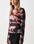 adidas Originals блуза с дълги ръкави дамска черна LE8316