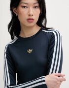 adidas Originals блуза с дълги ръкави дамска тъмносиня KC9203