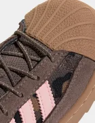 adidas Originals боти с връзки за деца SUPERSTAR WINTER TREK розови от кожа KH9795