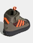 adidas Originals боти с връзки за деца SUPERSTAR WINTER TREK зелени KH9794