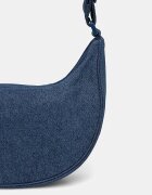 adidas Originals чанта тип хобо дамска от деним Adicolor синя KR1531