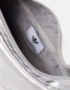 adidas Originals чанта тип хобо дамска от имитация на кожа Adicolor сребърна KR1562
