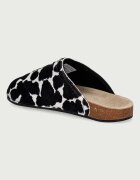 adidas Originals чехли сабо дамски от кожа Adimule черни KI0407