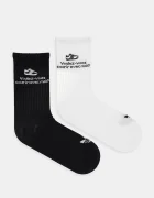 adidas Originals Чорапи (2 чифта) в черно JC8683