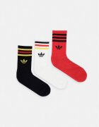 adidas Originals Чорапи (3 чифта) в червено KD8251