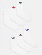 adidas Originals чорапи 6 броя бели KQ9080