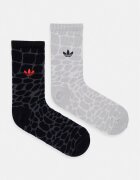 adidas Originals чорапи дамски 2 броя сиви KE0845