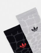 adidas Originals чорапи дамски 2 броя сиви KE0845