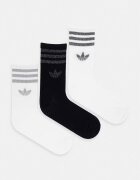adidas Originals чорапи дамски 3 броя бели KR4218