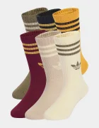 adidas Originals чорапи за деца 6 броя бежови KT1997