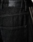 adidas Originals дънки дамски Barrel черни KQ6474