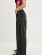 adidas Originals Дънки DENIM ZIP PANT в черно JX9211