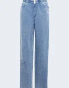 adidas Originals дънки straight за деца сини KU8337