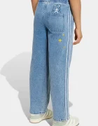 adidas Originals дънки straight за деца сини KU8337
