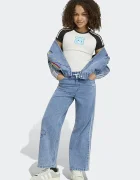 adidas Originals дънки straight за деца сини KU8337