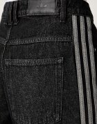 adidas Originals дънки wide leg дамски черни KQ6469