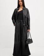 adidas Originals дънки wide leg дамски Essentials черни KD3919