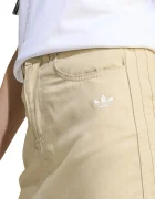 adidas Originals Детска памучна пола в бежово къса със стандартна кройка JY2747