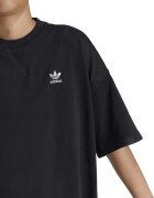 adidas Originals Детска памучна тениска TEE в черно с изчистен дизайн IW3507