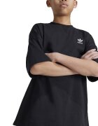 adidas Originals Детска памучна тениска TEE в черно с изчистен дизайн IW3507