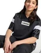 adidas Originals Детска тениска в черно с десен JX3880
