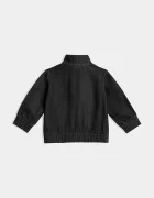 adidas Originals Детски дънков суичър в черно с апликация KD3188