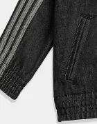 adidas Originals Детски дънков суичър в черно с апликация KD3188