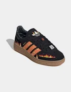 adidas Originals Детски кожени маратонки Minecraft HANDBALL SPEZIAL в черно IH1737