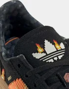 adidas Originals Детски кожени маратонки Minecraft HANDBALL SPEZIAL в черно IH1737
