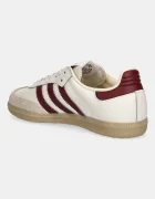 adidas Originals Детски кожени маратонки SAMBA OG в бежово JQ8554